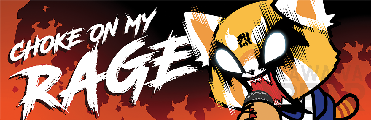 [pre-order] Aggretsuko Slap - Pre-order (1250x1250), Png Download