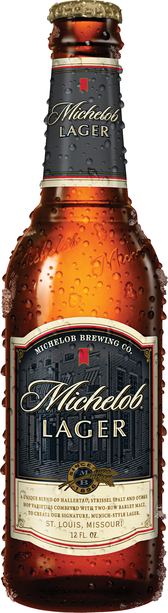 Michelob Brewing Company - Michelob Lager Beer - 6 Pack, 12 Fl Oz Bottles (585x2135), Png Download