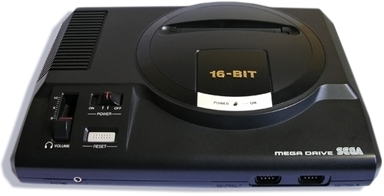 Sega Megadrive - Sega Mega Drive 1 (538x275), Png Download