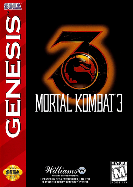 Mortal Kombat 3 Genesis (650x650), Png Download