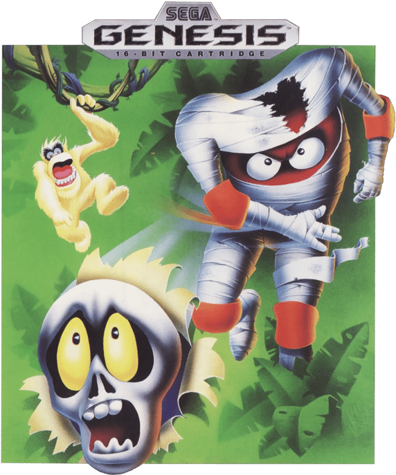 Decap Attack (mega Drive) (600x703), Png Download