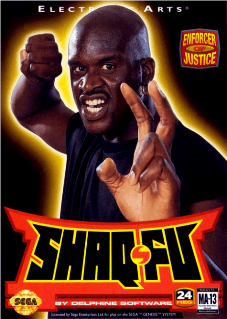 Sega Genesis - Shaq Fu (650x650), Png Download