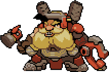 Overwatch Sprite Sprays Torbjorn Pixel Characters, - Overwatch Torbjorn Pixel Spray (600x600), Png Download