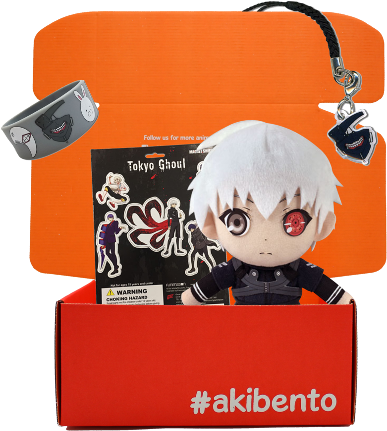 Tokyo Ghoul Big Bundle - Ge Animation Kaneki White Hair Tokyo Ghoul Plush (1024x1024), Png Download