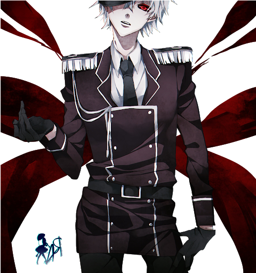 Photo - Tokyo Ghoul Anime Art (530x551), Png Download