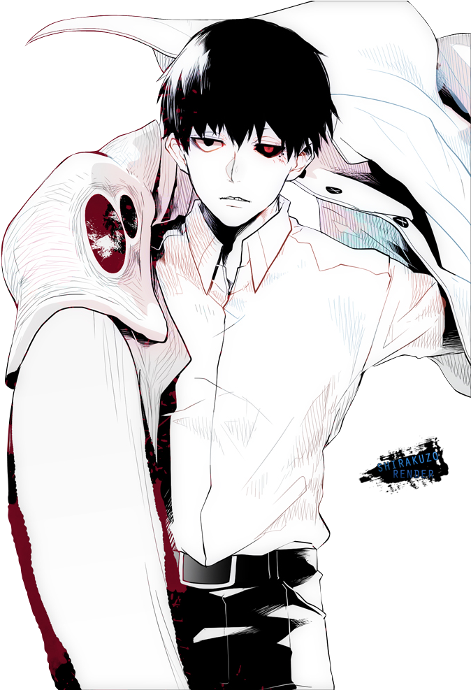 Render Urie Kuki Render Tokyo Ghoul - Tokyo Ghoul Re Urie (683x986), Png Download