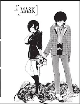 Manga - Ken Kaneki X Touka Kirishima Manga (500x354), Png Download