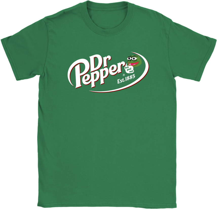 Dr Pepper Est 1885 Pepe Feel Good Man Shirts - Dr. Pepper Licorice Twists - 5 Oz Bag (1024x1024), Png Download