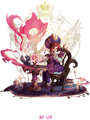 11w - Overwatch Characters As Fantasy (292x413), Png Download