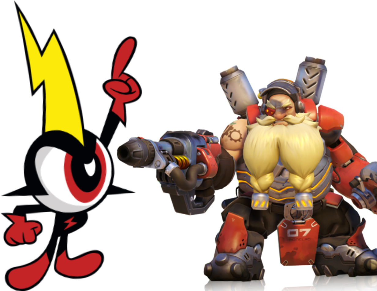 Image - Torbjorn Molten Core Transparent (500x374), Png Download