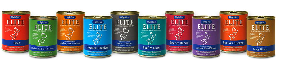 High Five Elite Canned Products Are All Natural And - Canned Goods Transparent Png (1024x246), Png Download
