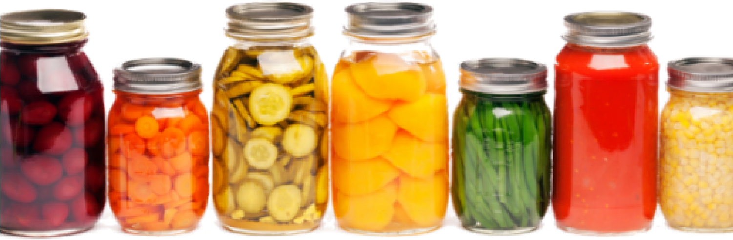 Canned Vegetables - Canning Food Preservation (1500x960), Png Download