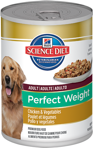 Science Diet Perfect Weight Chicken & Vegetables Dog - Hills Science Plan Perfect Weight Chicken & Vegetable (500x500), Png Download