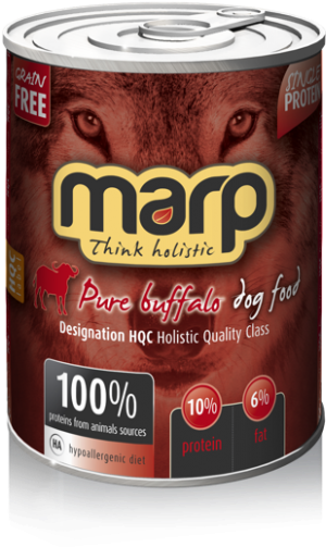 Complet Pure Buffaloauthor - Marp Holistic Pure Venison Can Food 6 X 400 G (559x768), Png Download