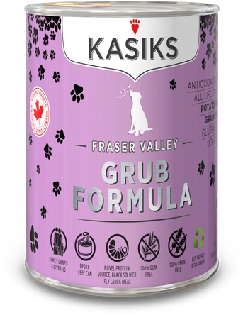 Kasiks Grub Formula 12 Cans - Kasiks Fraser Valley Grub Grain And Gluten Free (600x600), Png Download