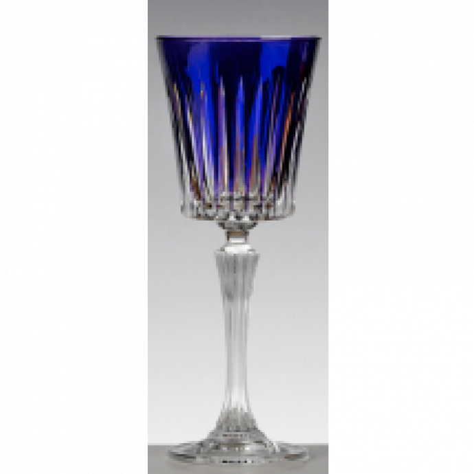 Set Of 6 Timeless Blue Water Goblet - Chalice (690x690), Png Download