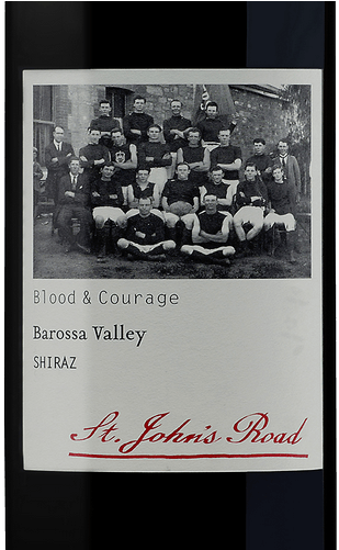 St Johns Wine Blood And Courage (375x500), Png Download