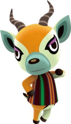 Animal Crossing Lopez - Animal Crossing Card (400x400), Png Download
