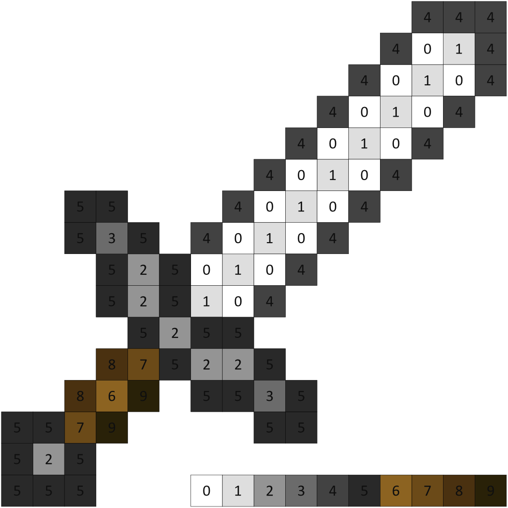Minecraft Clipart Diamond Build - Espada Do Minecraft De Ferro (1024x1024), Png Download