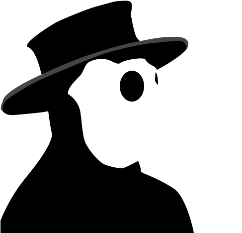 Plague Mask Png - Plague Doctor Mask Png (500x500), Png Download