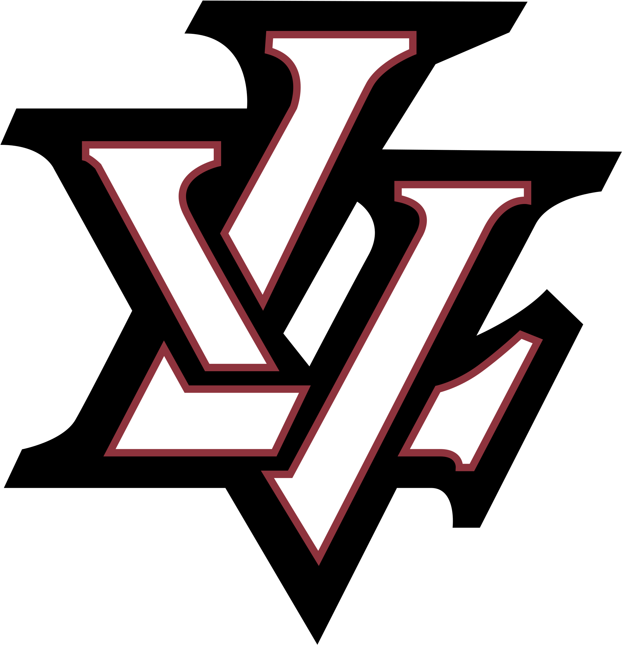 Las Vegas Outlaws Logo Png Transparent - Las Vegas Outlaws Xfl Logo (2400x2400), Png Download