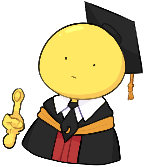 Koro-sensei Is My Fave Tbh - Assassination Classroom Koro Sensei Transparent (464x536), Png Download