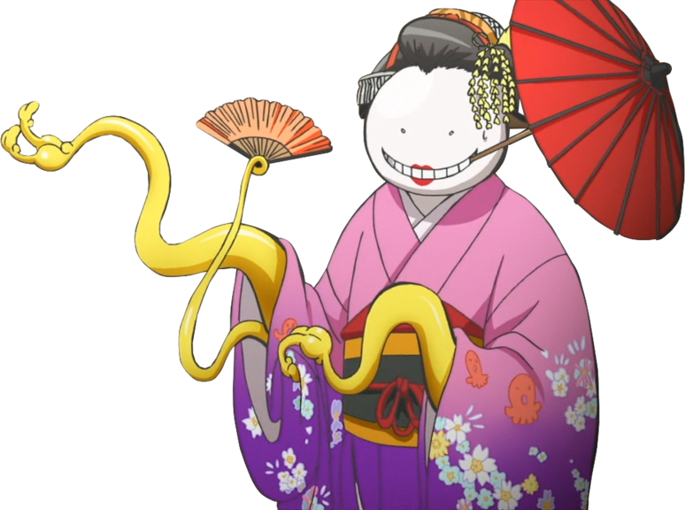 Render 3 Koro Sensei By Katori Deviantart-d9a8nld - Assassination Classroom (774x576), Png Download
