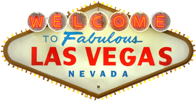 Las Vegas Free Download Png - Welcome To Fabulous Las Vegas Iconic Sign (400x300), Png Download