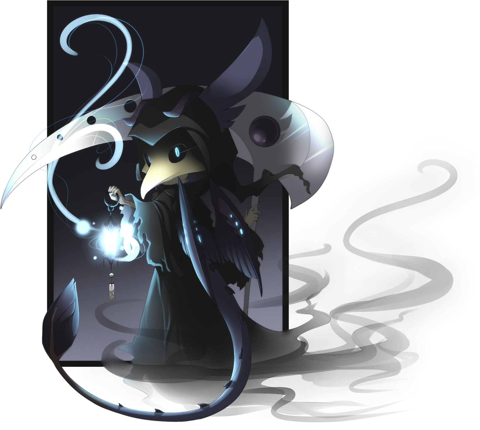 Plague Doctor By Wawaskittletits - Illustration (1600x1442), Png Download