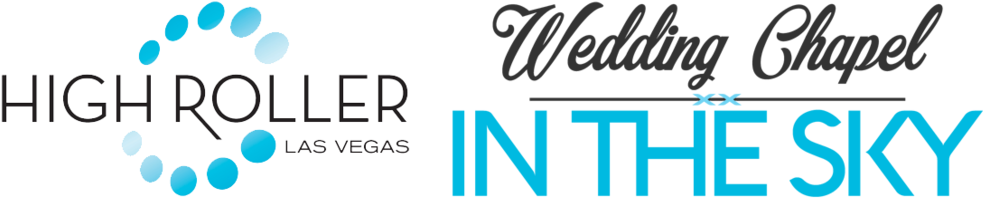 Weddingchapinthesky - High Roller Vegas Png (1000x229), Png Download