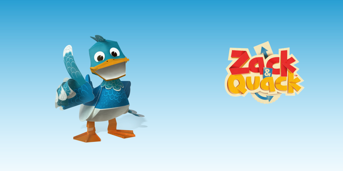 Zack And Quack - Zack & Quack - Quack To School Dvd (1160x580), Png Download