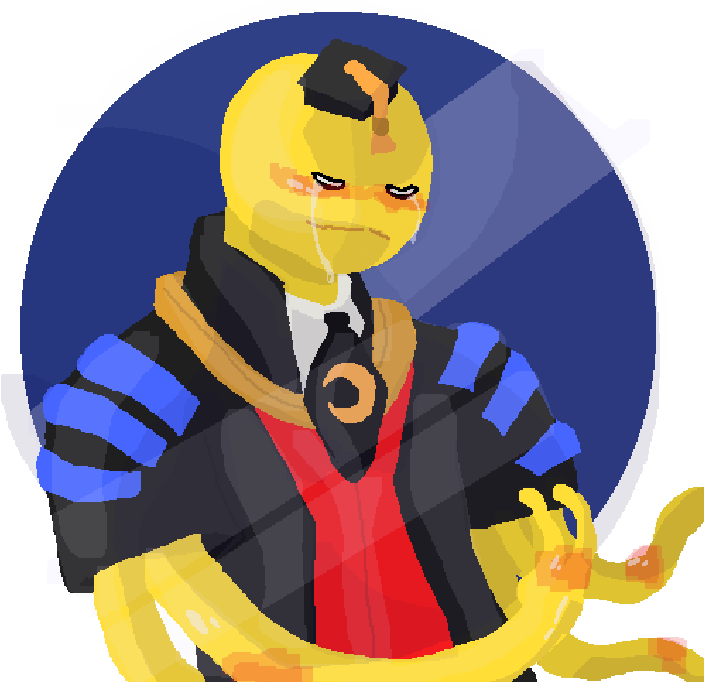 Koro Sensei - Illustration (1000x1000), Png Download