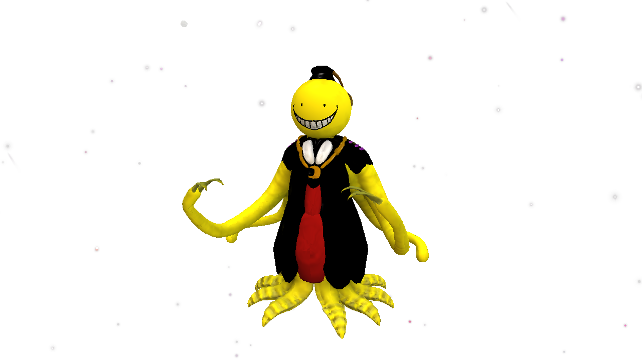 Korosensei, From Assassination Classroom, Requested - Cartoon (1280x720), Png Download