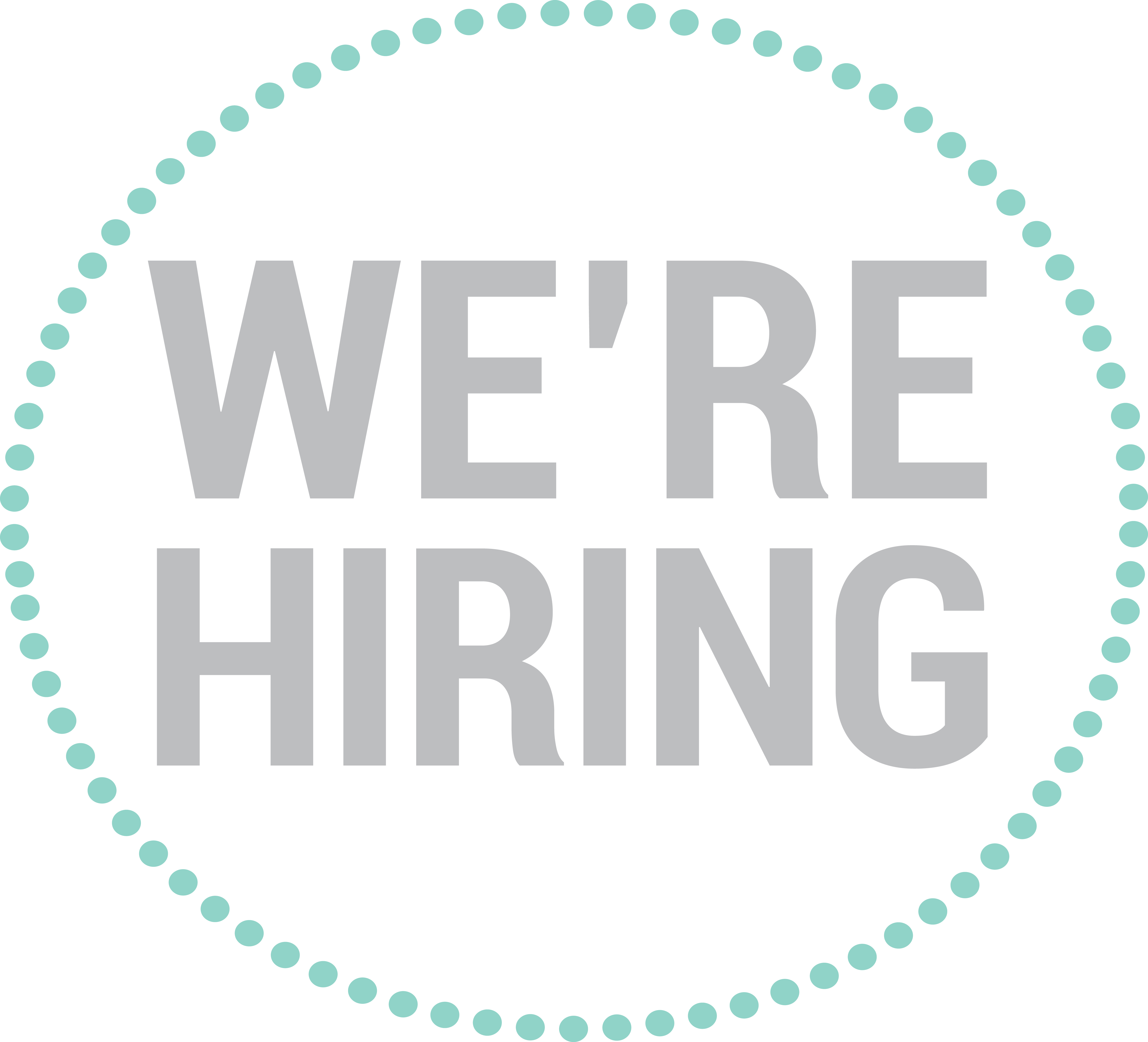 We're Hiring - We Re Hiring Png (5141x4666), Png Download
