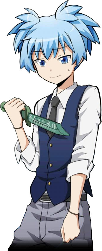 Transparent Reaper Assassination Classroom - Assassination Classroom Nagisa Knife (345x846), Png Download