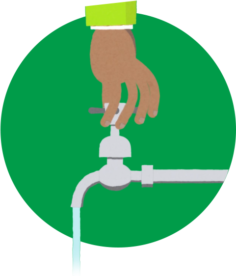 Greenredeem Saving Water - Saving Water Icon Png (592x592), Png Download