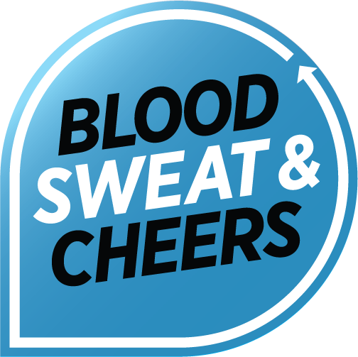 Blood, Sweat & Cheers Is Fun It's Guaranteed To Make - Bsc (504x503), Png Download