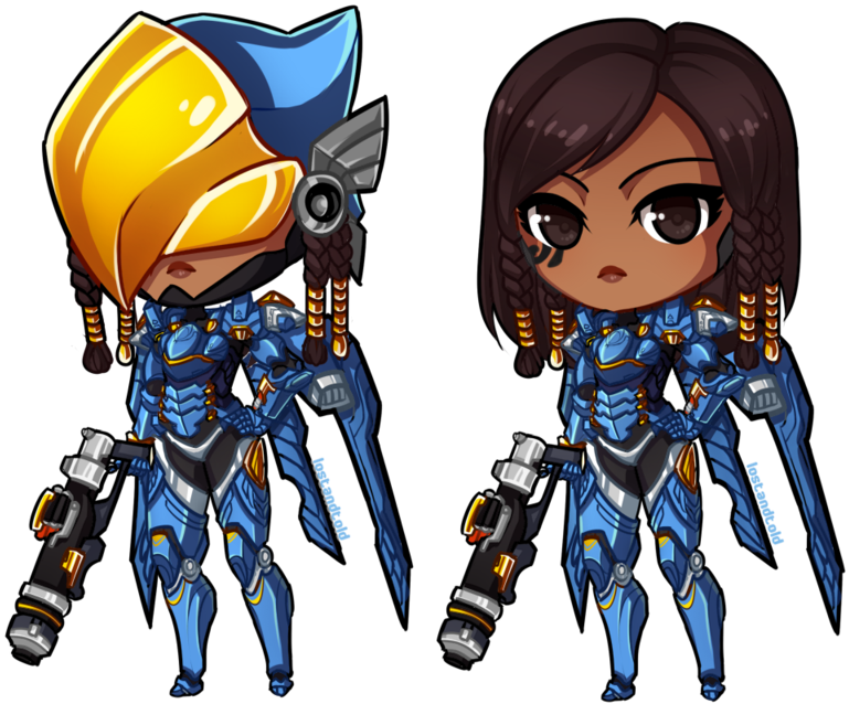 25 Тыс Изображений Найдено В Яндекс - Overwatch Chibi Pharah (800x640), Png Download