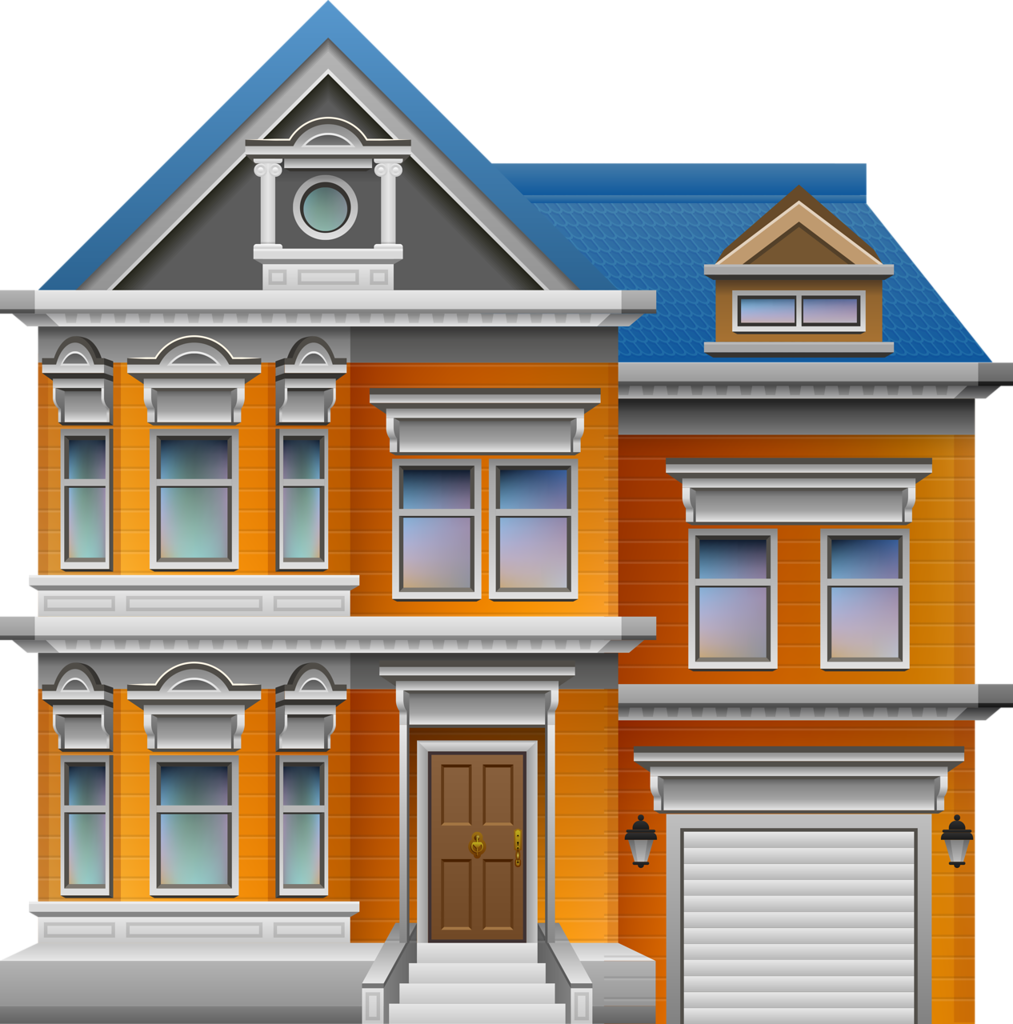 Casas, Palácios E Etc - House (1013x1024), Png Download