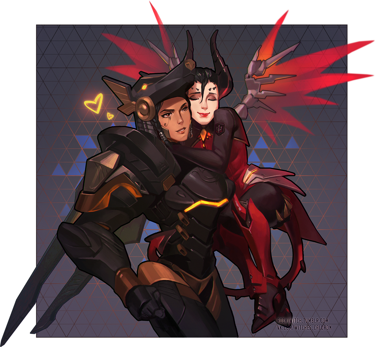 Options - Overwatch Pharmercy (1245x1150), Png Download
