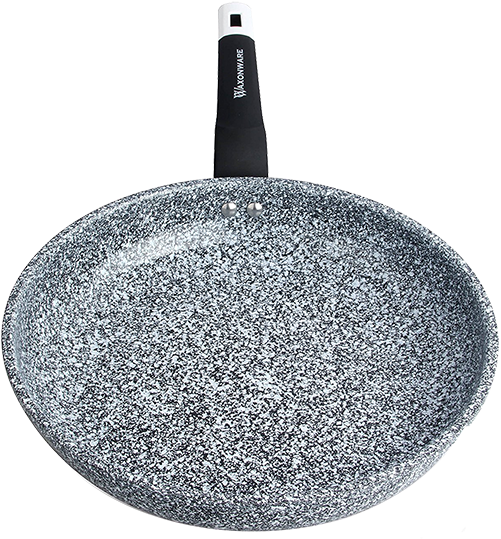 Stonetec Skillet - Waxonware - Waxonware 8 Inch Non Stick Frying Pan / Skillet With (500x552), Png Download