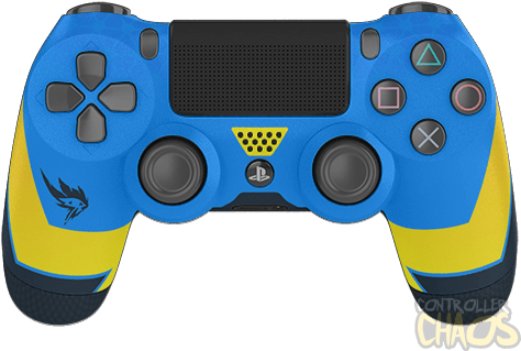 Authentic Sony Quality - Vault Tec Ps4 Controller (474x340), Png Download