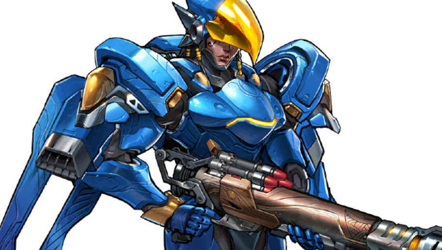 Pharah - " - Overwatch Character (912x516), Png Download