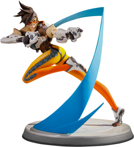 Overwatch Tracer Statue - Overwatch Tracer (960x540), Png Download