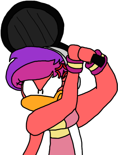 Cadence W Frying Pan - Cadence In Club Penguin (483x626), Png Download
