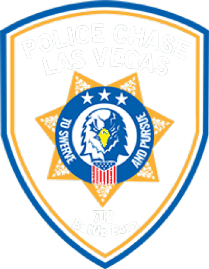 Police Chase Las Vegas - Emblem (1600x900), Png Download
