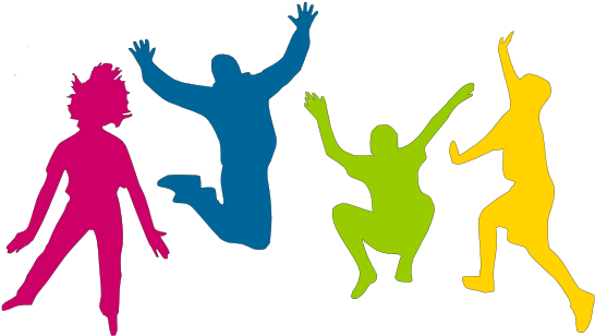 Children Playing Clip Art At Clker - Fitness Clip Art (546x308), Png Download