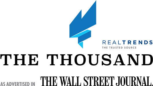 This Ranking, Which Is Advertised In The Wall Street - Real Trends 2018 The Thousand (600x300), Png Download