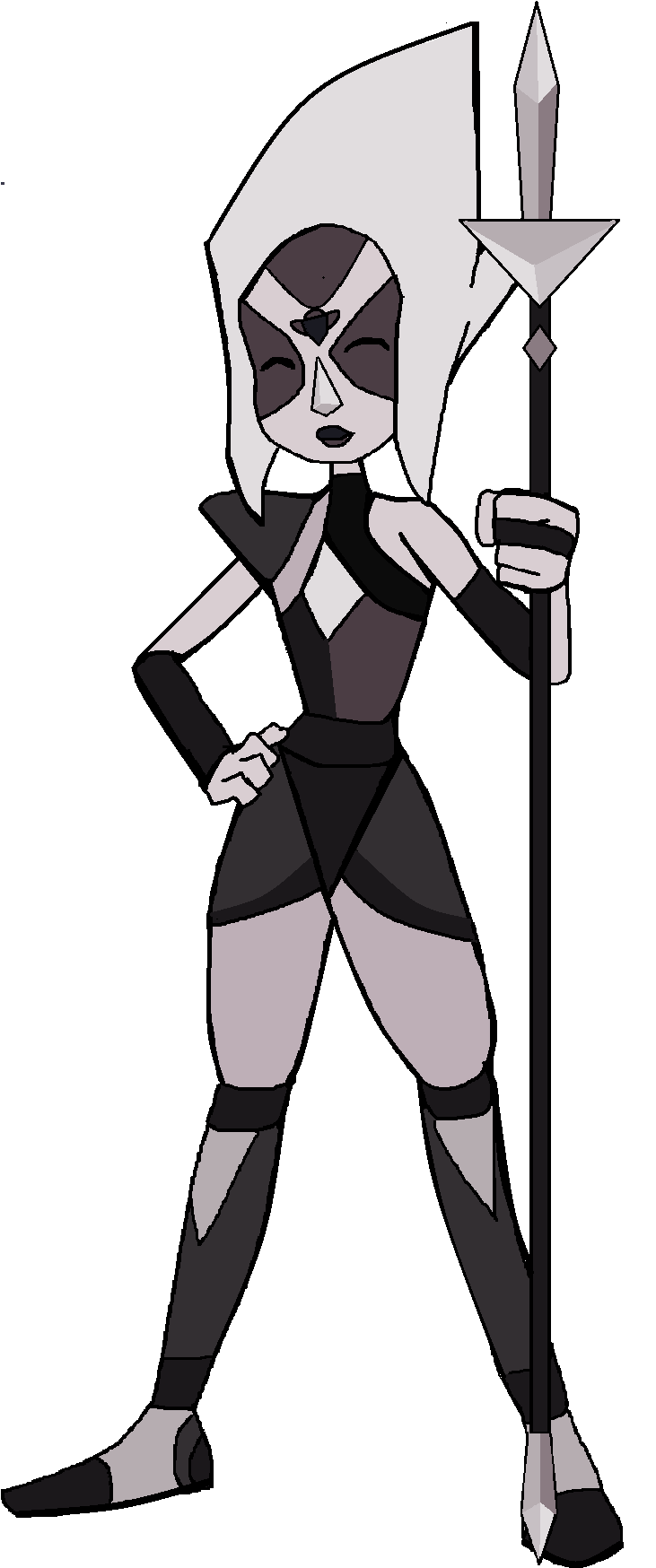 Modern White Diamond - Steven Universe White Diamond Png (834x1830), Png Download