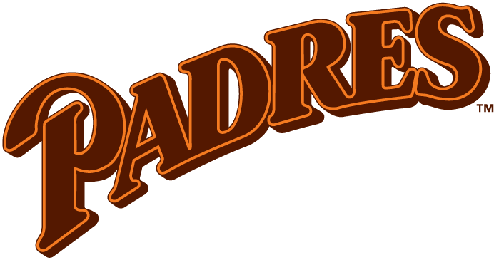 San Diego Padres Logo 1986 To 1989 - San Diego Padres (692x365), Png Download